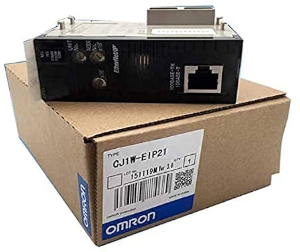 【新品未開封】オムロンCJ1W-EIP21 EtherNet/IPユニット CJ1W-EIP21 CJシリーズ EtherNet/IPユニット/特長 | オムロン